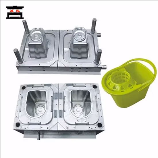 PP 재질의 버킷 용 플라스틱 금형